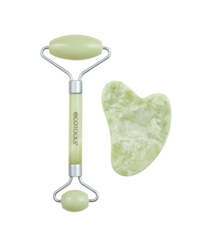 Soin anti-âge pour le visage et le cou Ecotools Jade Jade Lot 2 Pièces