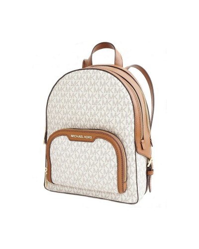 Mochila Casual Michael Kors 35S2G8TB2B-VANILLA Gris 25 x 30 x 15 cm