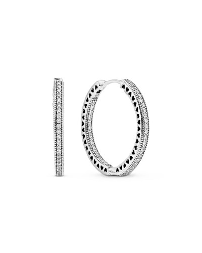 Boucles d´oreilles Femme Pandora HOOP SILVER Argent 925