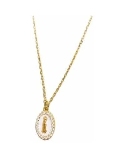 Ladies' Pendant Amen CLMISMGBF Golden