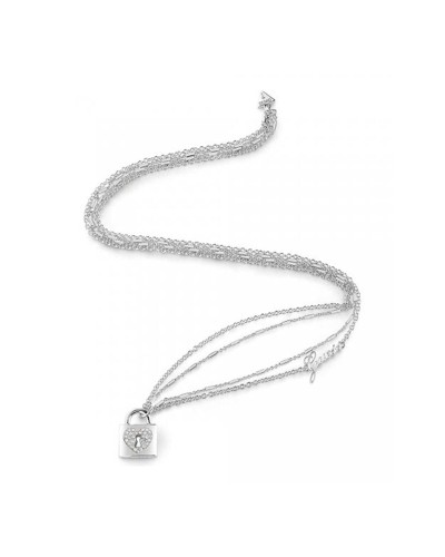 Collana Donna Guess UBN85062 Argentato