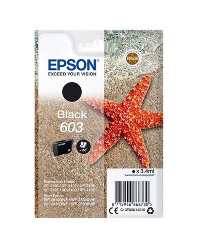 Original Ink Cartridge Epson 603 Black