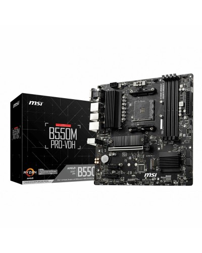 Motherboard MSI B550M PRO-VDH AMD B550 AMD AMD AM4