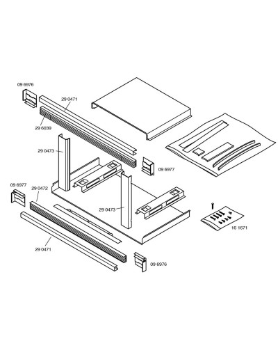 Moulded frame Balay 3AW2006 I