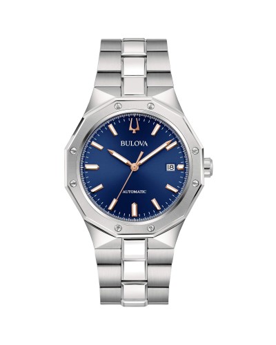 Orologio Uomo Bulova 96B463 Argentato