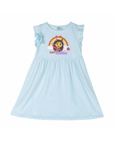 Kleid Gabby's Dollhouse türkis