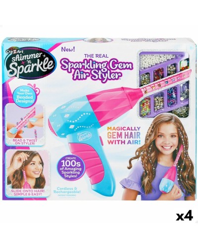 Kit di Bigiotteria Cra-Z-Art 37 x 17 x 6 cm (4 Unità)