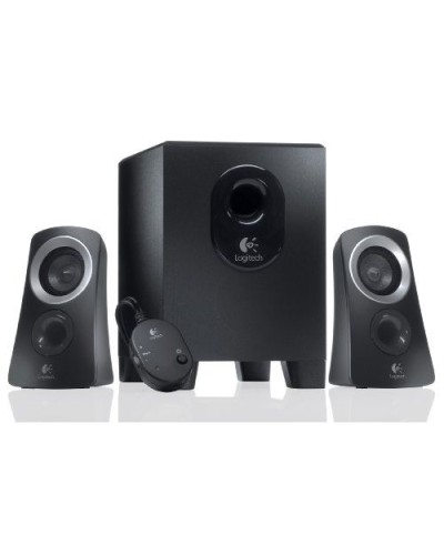 LOGITECH "Logitech Z313" 2.1 Total 25W RMS Speakers, Black, Retail - 980-000413