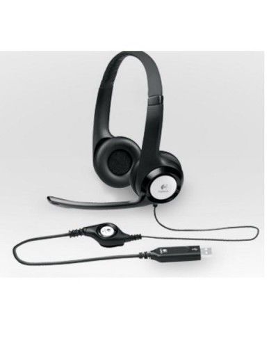 Logitech H390 Headset with Microphone - USB - 981-000406