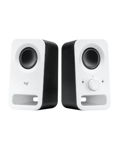LOGITECH "Z150" 6W STEREO WHITE SPEAKERS 3.5MM JACK - 980-000815