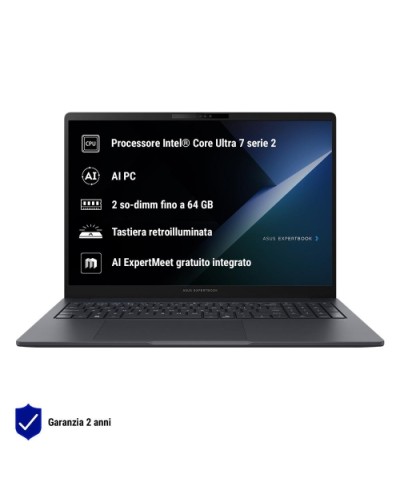 ASUS Commercial NX P B3605CCA-MB0060X 16" Ultra 7 255H 16GB 512GB SSD W11P