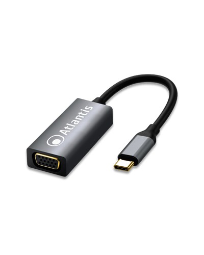 ATLANTIS A04-TC_VGA USB-C to VGA Adapter
