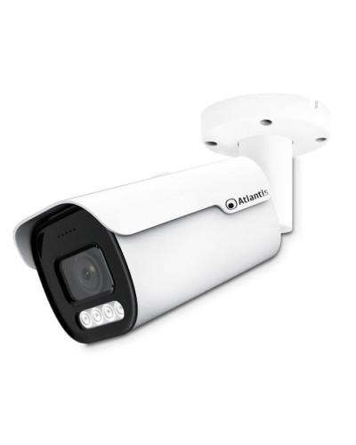 ATLANTIS ULTRAPLEX A11-UX1014A-BPVM IP PoE Bullet Camera 8MP 3840x2016 H.264/265 20/25fps 1/2.8" CMOS 5x IR 4Array LEDs 30m