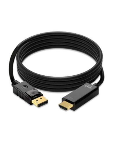 ATLANTIS DISPLAYPORT TO HDMI CABLE, M/M, 1.8M, BLACK, A04-DP_HDMI-18
