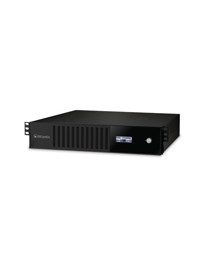 UPS ATLANTIS A03-HP2201-RC 2200VA (1320W) Server Rack-2U Sinewave Line Interactive AVR Boost & Buck LCD 6*IEC Sw Cont. Incl.