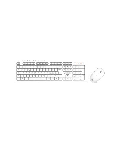 ATLANTIS BASIC 300W KIT P013-AX280GW+M WIRELESS KEYBOARD & MOUSE COMBO - WHITE