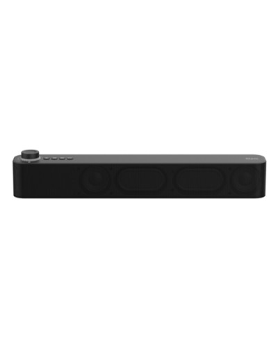 ATLANTIS P003-C0820-B Mini Soundbar - BT v5.3, 20W, 3.5mm Jack, TWS, 2400mAh Battery, Radio, USB, MicroSD - Black