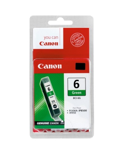 INK CARTRIDGE CANON BCI-6G Green X I990 I9950 IP8500