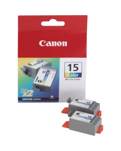 INK CANON BCI-15 3C 2-PACK FOR IP90 IP90v