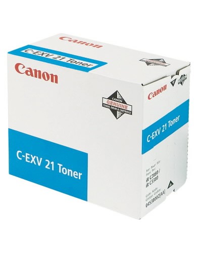 CANON C-EXV21 CYAN TONER iR C2880 3380 3080 3580 0453B002