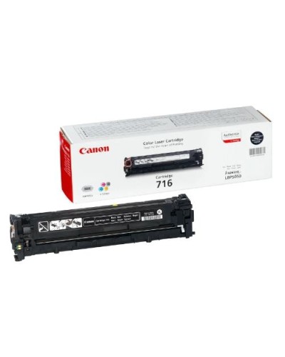 CANON 716 BK Black Toner 2300PP for LBP5050, LBP5050N
