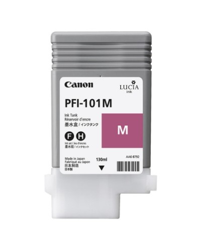 CANON MAGENTA PFI-101M INK TANK SINGLE (130ml) 0885B001 for iPF 5000 / 6000S