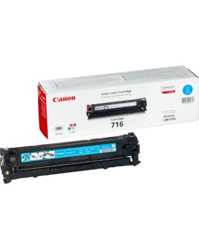 CANON 716 C Cyan Toner 1500 Pages for LBP5050, LBP5050N
