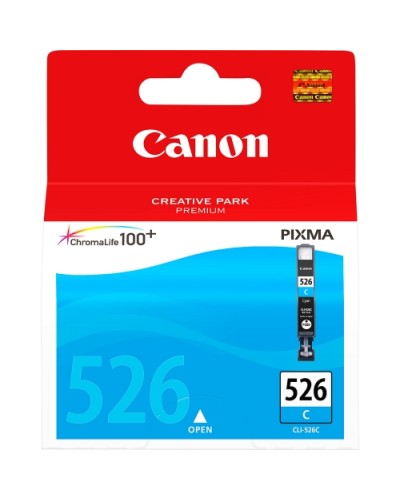 CANON CLI-526C Cyan 9ML Ink Cartridge x IP4850 IP4950 MG5150 MG5250 MG5350 MG6150 MG6250 MG8150 MG8250 MX715 MX895 IX6550