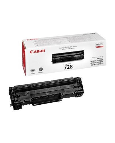 CANON CRG-728 Black Toner 2100 Pages for MF44XX MF45XX MF4780W MF4750 MF4730 MF4890dw