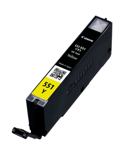 CANON CLI-551Y Yellow 7ML Ink Cartridge for PIXMA IP7250 MG6350 MG5450 MG5550 MG6450 MG7150 IX6850 IP8750 MX725 MX925