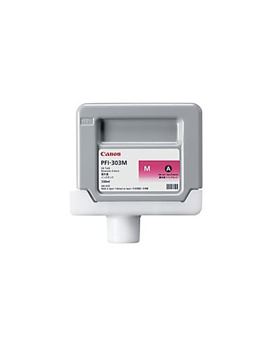 CANON MAGENTA PFI-303M INK TANK SINGLE (330ml) 2960B001AA for IPF 810 IPF 815 IPF 820 IPF 825