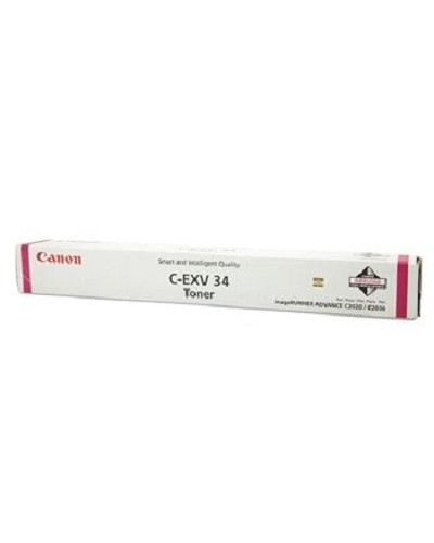 CANON C-EXV34 Magenta Toner (19,000 Page Yield) for iR C2XXX & iR C2XXXL - 3784B002AA