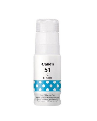 CANON GI-51 C CYAN Ink Bottle 70ml 7,700 Pages PIXMA G1520 G2520 G2560 G3520 G3560