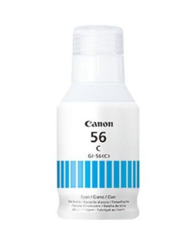 CANON GI-56 C CYAN Ink Bottle 135ml 14,000 Pages for MAXIFY GX5050 GX6050 GX7050 GX6150