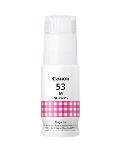 CANON GI-53 M Magenta Ink Bottle 60ml 3,700 Pages for PIXMA G550 G650