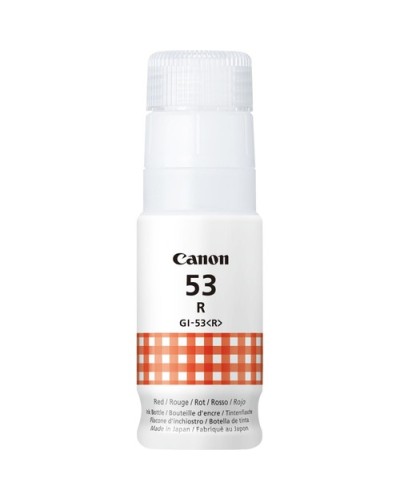 CANON GI-53 R Red Ink Bottle 60ml 3,700 Pages for PIXMA G550 G650