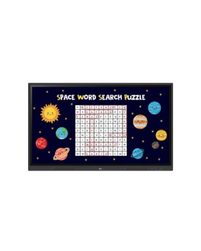 LG 86TR3DK-B.YUEQ 86" Interactive Touch Monitor - 4K IPS, 8GB RAM, 64GB Storage, Android 13, EDLA Certified (Mount Not Included)