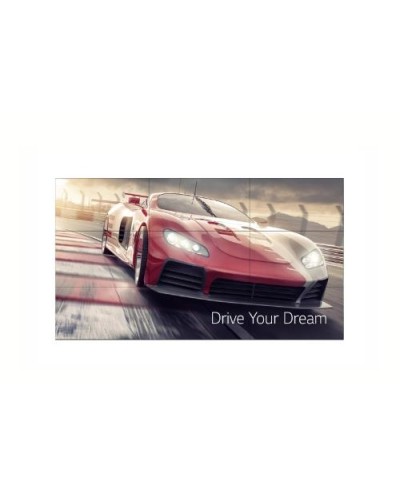 LG 55" Digital Signage Videowall Monitor 55VM5J-H, 1.80mm, 1920x1080, 8ms, 500 cd/m², 1400:1, DVI 2HDMI DP USB RJ45 WebOS 4.0
