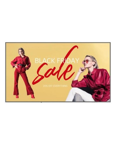 LG Digital Signage Monitor 98" 98UM5K-B IPS 4K UHD 8ms 500 nit 1200:1 20W Speakers DVI 3HDMI DP USB RJ45 WebOS 6.0