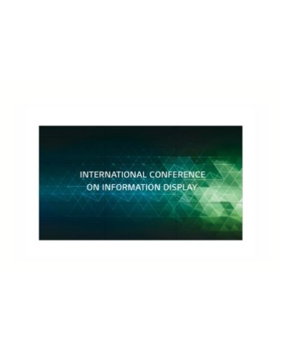 LG 55" Digital Signage Videowall Monitor 55VH7J-H (1.8mm Bezel, 1920x1080, 8ms, 700 cd/m², 1200:1, DVI/2HDMI/DP/USB/RJ45, WebOS 