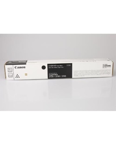 CANON C-EXV63 Toner X IR 2725i 2730i 2745i 30,000 Pages 5142C002