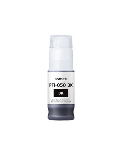 CANON PFI-050Bk BLACK INK TANK SINGLE (70ml) 5698C001 x TC-20