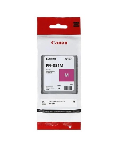 CANON PFI-031M MAGENTA INK TANK (55ml) SINGLE x TM-240 TM-340 6265C001