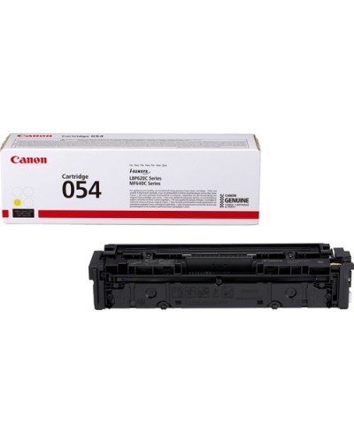 CANON 054 Y Yellow Toner 1200 Page Yield for MF645Cx MF643Cdw MF641Cw LBP623Cdw LBP621Cw