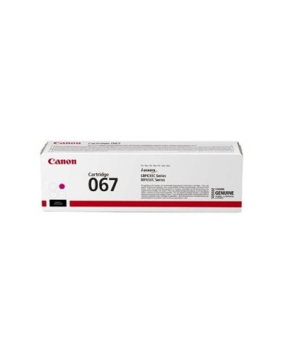 CANON 067 M Magenta Toner 1,250 Page Yield for LBP631CW LBP633CdW MF657CDW MF655CDW MF651CW