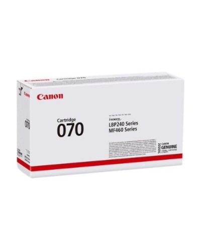 CANON 070 Black Toner (3,000 Pages) for LBP243dw, LBP246dw, MF461dw, MF463dw, MF465dw