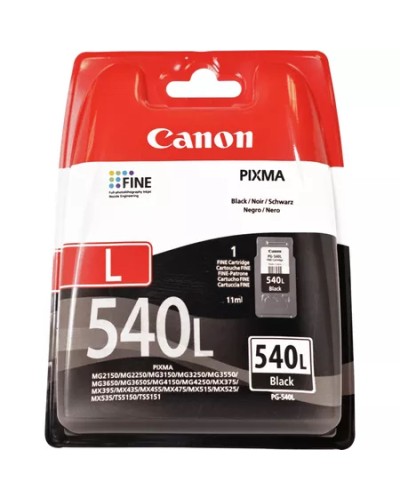 CANON PG-540L Black 11ml Ink Cartridge X3 - MG3650s MG3250 MG3550 MG3650 MX375 MX435 MX515 MX525 MX455 MX395 MX475 MX535 TS5150 
