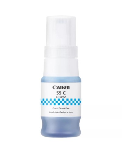 CANON GI-55 C CYAN Ink Bottle 3,000 Page Yield for GX2050 6289C001