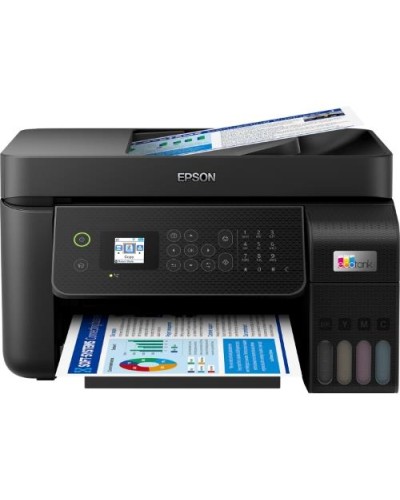 EPSON EcoTank ET-4800 A4 Multifunction Printer 33/15PPM 100FF FAX ADF LAN WiFi USB Epson Connect LCD Display