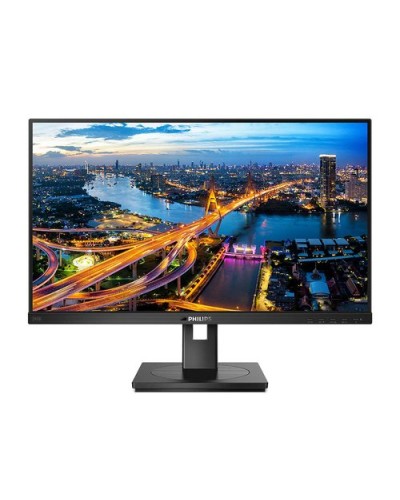 Philips LED Monitor 23.8" Wide 245B1/00 IPS 2560x1440 250cd/m² 1000:1 2x2W Speakers Pivot HeightAdjust VGA DVI HDMI DP USB Hub